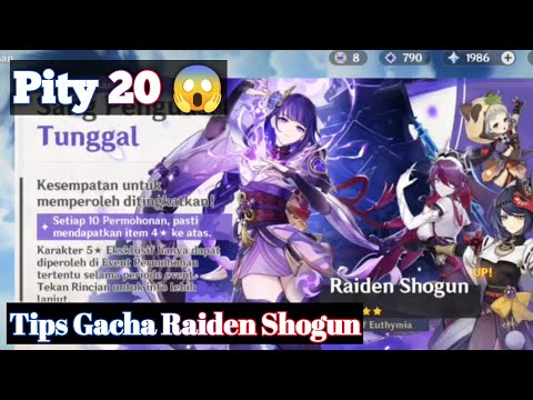 Cara Gacha Di Awal Banner Raiden Shogun 3.3 Fase 2︱Genshin Impact Indonesia