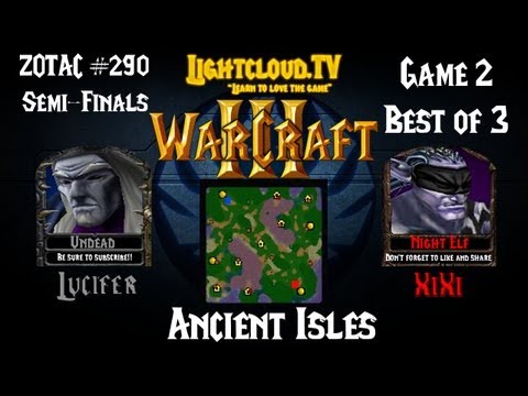 Lucifer (UD) VS IAM.ZhouXixi (NE) - WC3 G2 - ZOTAC #290 SF
