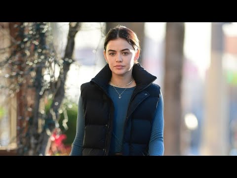 Lucy Hale Spotted Outside Her Gym!