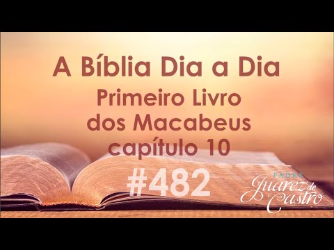 Bible Course 482 - 1 Maccabees 10 - Alexandre Balas and Judas Maccabeus - Father Juarez de Castro