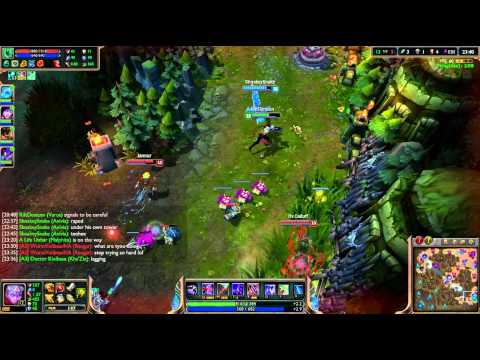 League of Legends - Varus/Anivia vs. Ezreal/Thresh