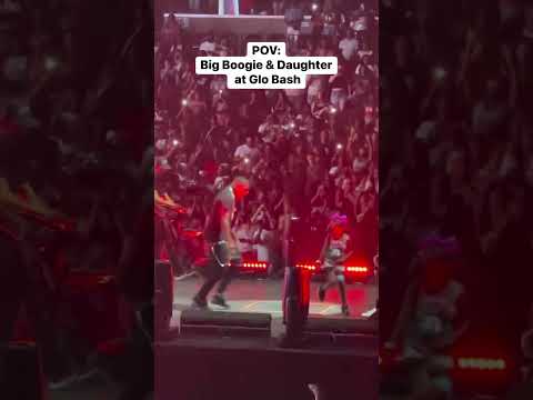 Big Boogie’s Daughter Steals the Show at Glo Bash 🔥👧🏽 Real Star in the Making!