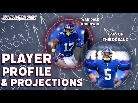 Wan'Dale Robinson & Kayvon Thibodeaux | Player Profile & Projections | 50