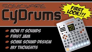 Sonicware CyDrums : Sound Design, First Impressions, Quick Jam