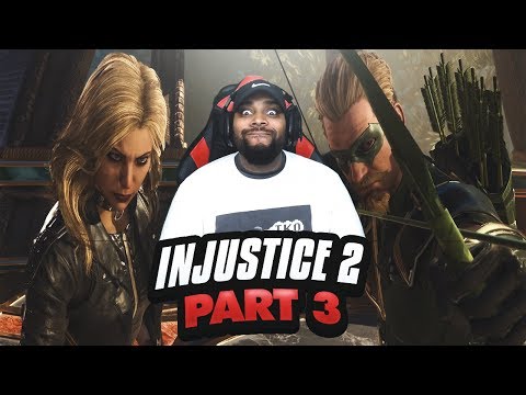 Let's Play INJUSTICE 2 Part 3 - The Brave & The Bold (Story Mode) Black Canary vs Grodd