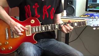 Slash - Far and Away (guitar solo cover)