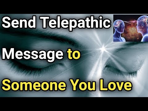 👥 TELEPATHY 👥 SEND THOUGHT TO SPECIFIC PERSON, Apney Message Aajh RAAT ko hi bhejen💯% EFFECTIVE