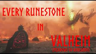 Every Runestone in Valheim (Meadows to Ashlands)
