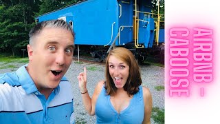 We Stayed The Night Inside A Caboose - It Was AMAZING - But The Antiques Were BE