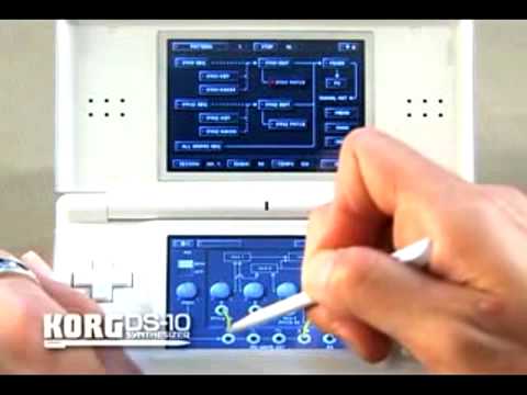 Korg DS-10 Synthesizer Plus Nintendo DS