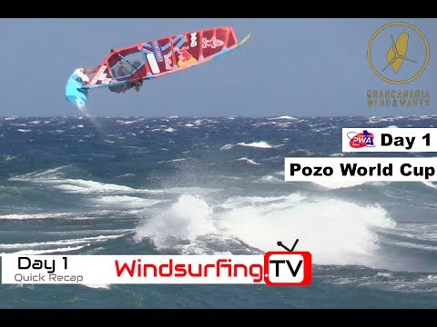 Day 1 - Pozo - PWA World cup - Windsurfing.TV