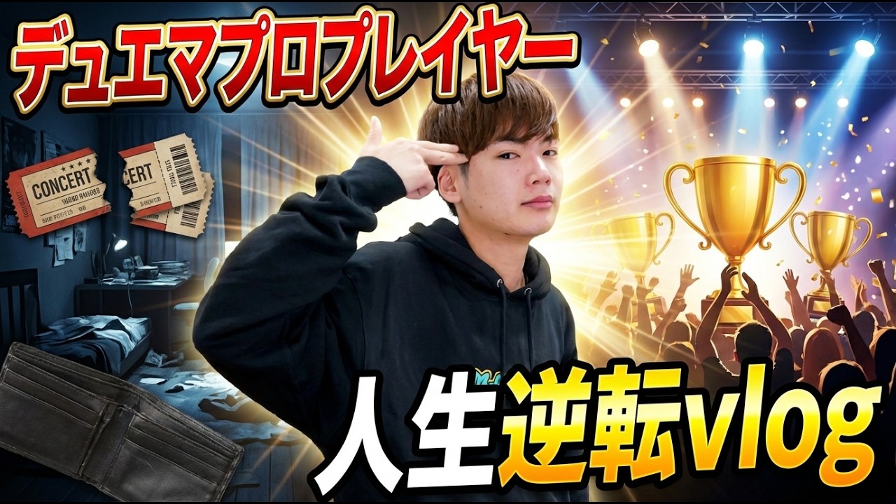 【悲報】デュエマプロプレイヤー、お金が足りずGP優先権利をドブに捨ててしまう。【vlog】