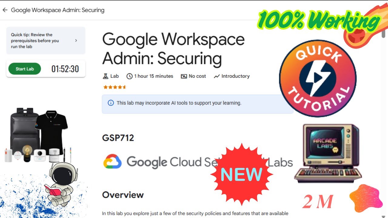 Google Workspace Admin: Securing #GSP712 {With Explanation} #qwiklabs #arcade