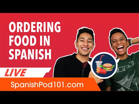 Como pedir comida em um restaurante em espanhol (como um nativo)