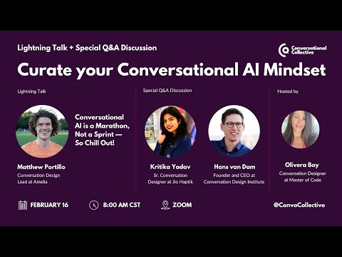Curate your Conversational AI Mindset
