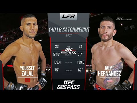 Youssef Zalal vs Jaime Hernandez full fight