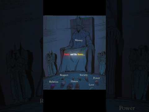 "Money and Power Rule the World?".         #motivation #millionaire #money #power# trending #success