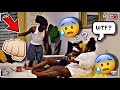 ACTING LIKE IM ABOUT TO HIT MIKAYLA TO GET MAMADEE REACTION HILARIOUS PRANK