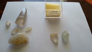 Quartzo e Topázio, aprenda a identificar 💎