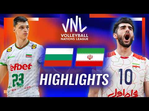 Bulgaria 🇧🇬 vs. Iran 🇮🇷 - Highlights | Week 1 | Men's VNL 2026