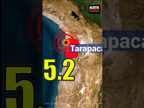 El 28 de septiembre de 2025 se registró un sismo de magnitud 5.2 en Chile