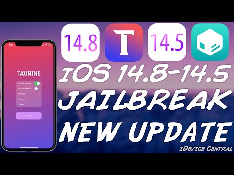 iOS 14.8 / iOS 14.7.1 / 14.5 JAILBREAK: Taurine Jailbreak Update & When To Expect It! (A12+)