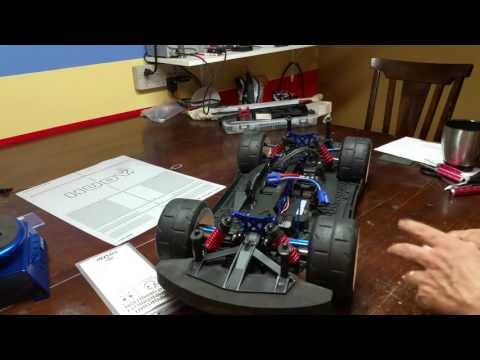 Xo1 and Mugen rebuilt after crash mods steering Ackerman