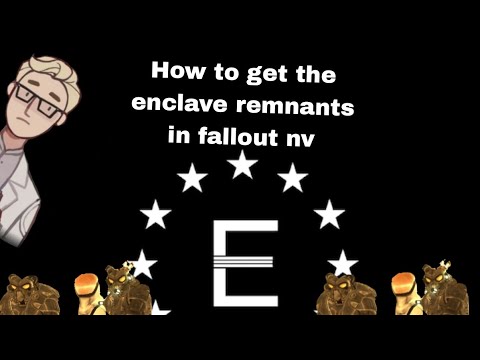 How to join the #enclave remnants in #falloutnewvegasgameplay