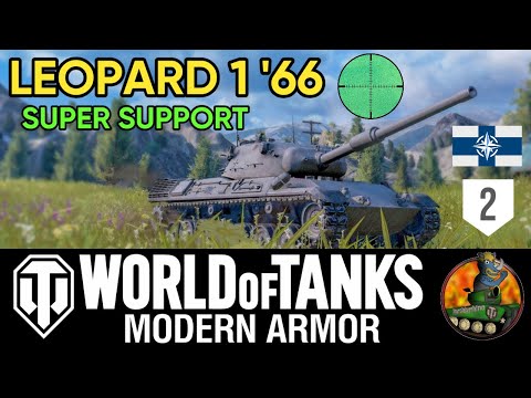 LEOPARD 1 '66 II Super Support! II Guide & Review II Era 2 Medium II WoT Console II Awakened Season