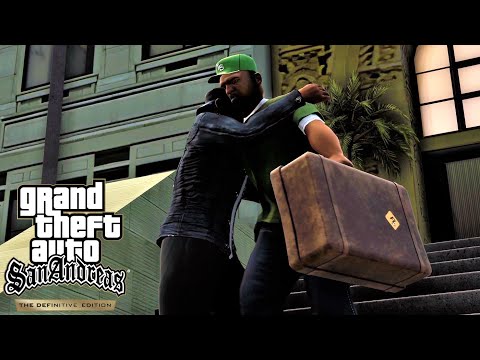 Carl picks Sweet up from Jail scene | GTA San Andreas
