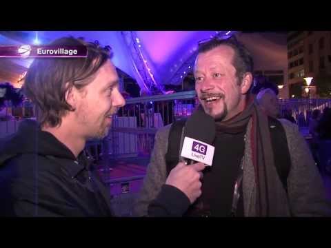 Harald hits the host Harald ​​in Euro Village at Eurovision