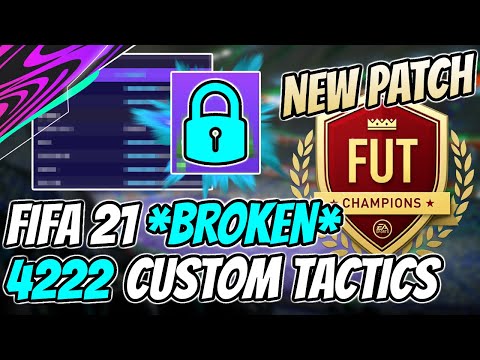 FIFA 21 *BROKEN* 4222 Pro Player Custom Tactics & Instructions Post Patch |How to Win More Games