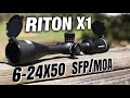 Riton Conquer X1 6-24X50 - Cyclops Videos Joe W Rhea Riton Conquer X1 6-24X50