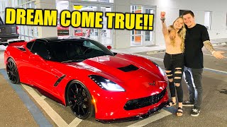 Buying her DREAM Corvette at 25 years old!!