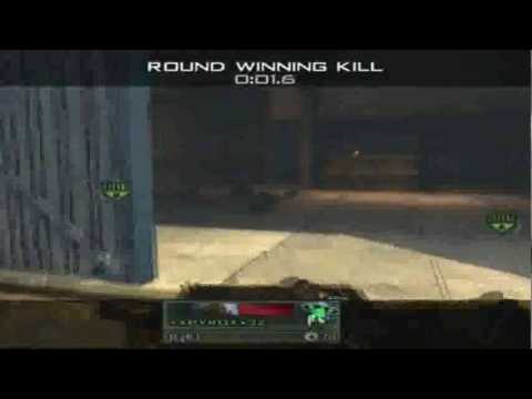 Best MW2 Round Winning 360 3rd Eye Quick Scope Wallbang Kill Cam in S&D!