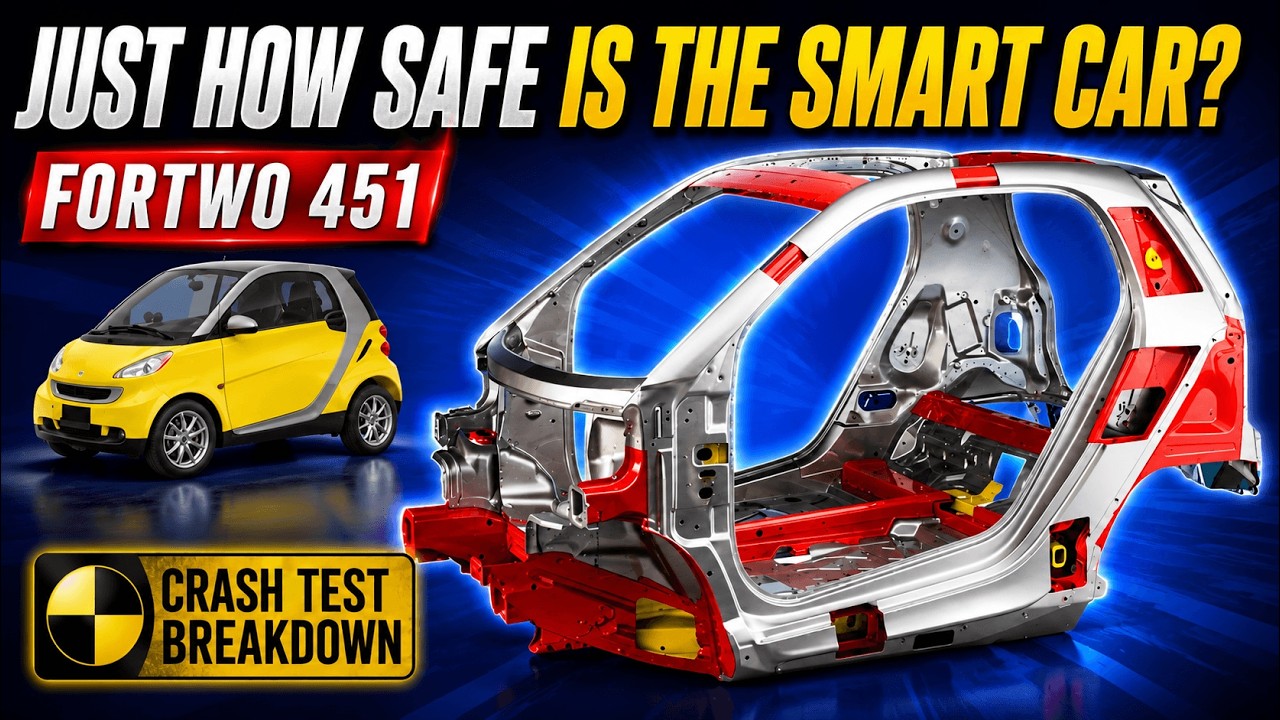How Safe Is The Smart Car In A Crash?  Fortwo 451 Crash Test Ratings