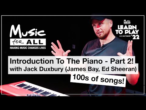 Learn to Play '22 - Introduction to the Piano with Jack Duxbury (Part 2)