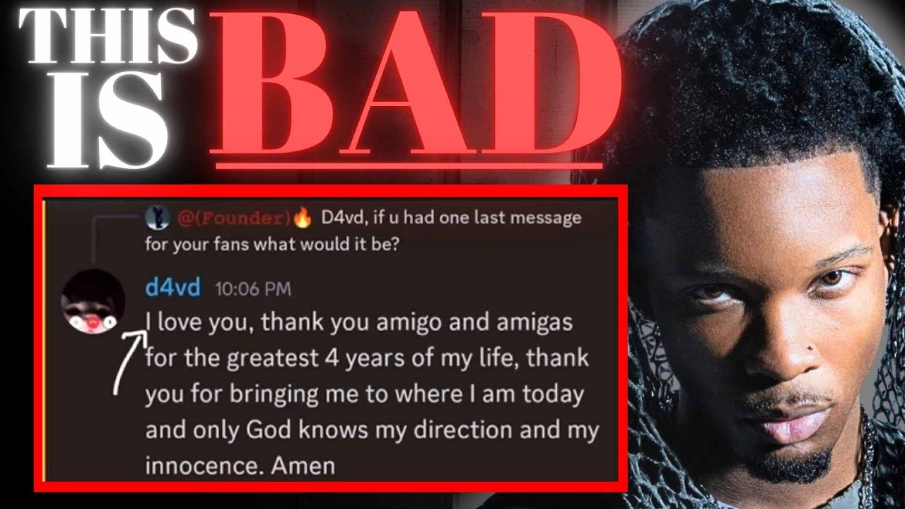 Is D4VD Back on Discord Defending Himself?!?