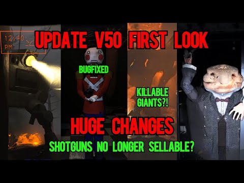 Lethal Company v50 update patch changes summary - IT'S MASSIVE