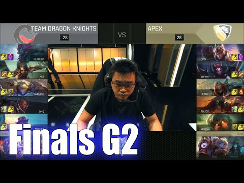 Apex vs Team Dragon Knights | Game 2 Grand Finals S6 NACS Spring 2016 | APX vs TDK G2