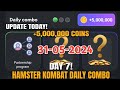 Hamster Kombat Daily Combo Cards Day 9 31 May Hamster Kombat Combo Cards