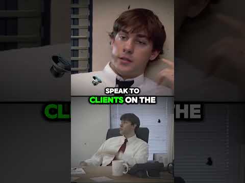 Jim Halpert Audition Vs Real Scene