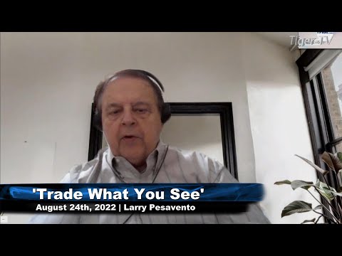August 24th, Trade What You See with Larry Pesavento on TFNN - 2022