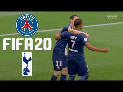 FIFA 20 ROAD TO CO-OP CHAMPIONS PART 9 - PSG VS SPURS - FIFA 20 Co-Op Seasons Gameplay