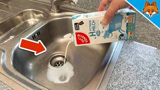 Pour some Milk down your Sink and WATCH WHAT HAPPENS💥(Brilliant Trick)🤯