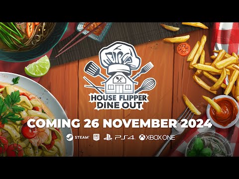 House Flipper - Dine Out DLC Release Date Trailer