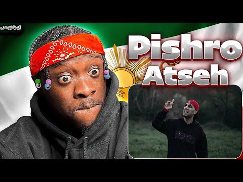 Reza Pishro - Atseh | زیرنویس (OFFICIAL MUSIC VIDEO) 💚🤍❤️ REACTION
