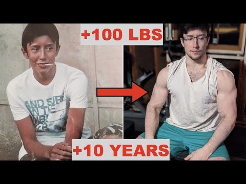 10 Year Natural Transformation 15-25 (from 110 to 210 lbs)