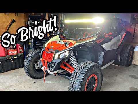 How To Install a Light Bar on a Can-Am X3 | 2022 XRC Turbo RR