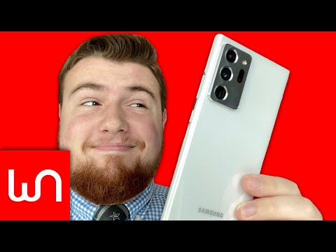 GALAXY NOTE 20 ULTRA 5G In Mystic White Unboxing!